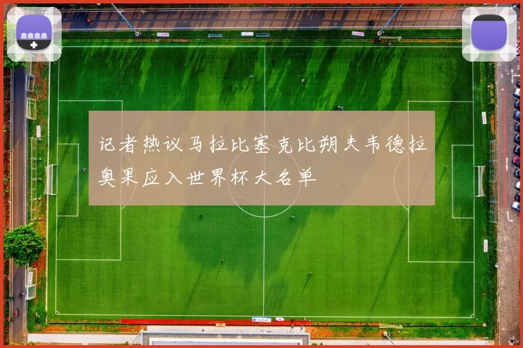 记者热议马拉比塞克比朔夫韦德拉奥果应入世界杯大名单